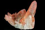 Natural Red Quartz Crystals - Morocco #70754-1